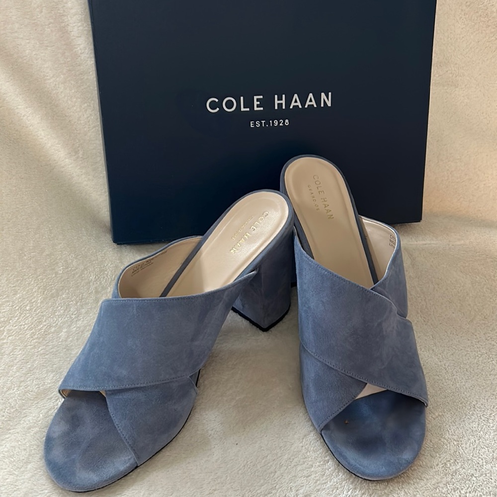 COLE HAAN suede sandals